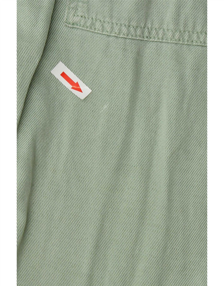 Pantaloni jogging da donna Zara medi W28 L27 Lyocell verde