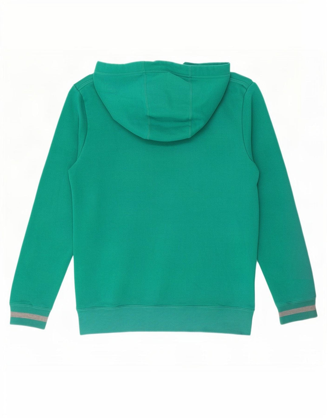 Felpa con cappuccio grafica da uomo Puma piccola in cotone verde