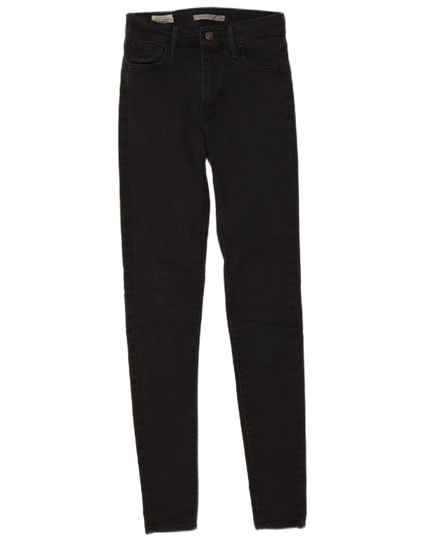 Jeans Levi's da donna 720 super skinny W26 L32 cotone nero