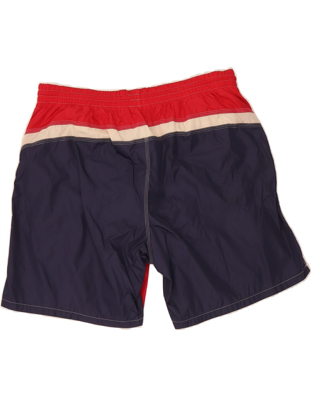 FILA Mens Swimwear 2XL  Red Colourblock Polyester Vintage Fila and Second-Hand Fila from Messina Hembry 