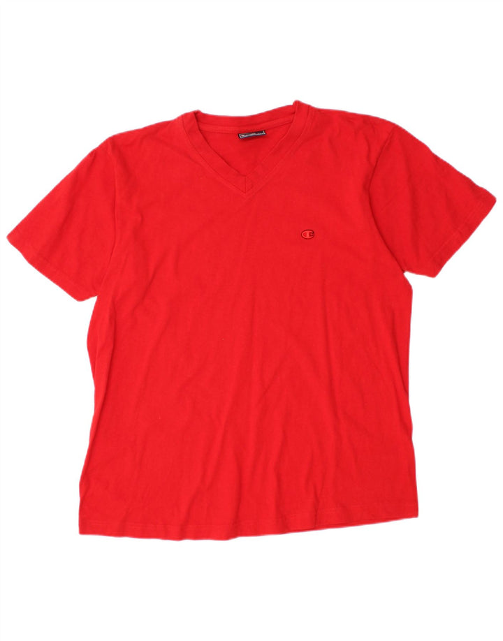 T-shirt da uomo Champion Top rossa media