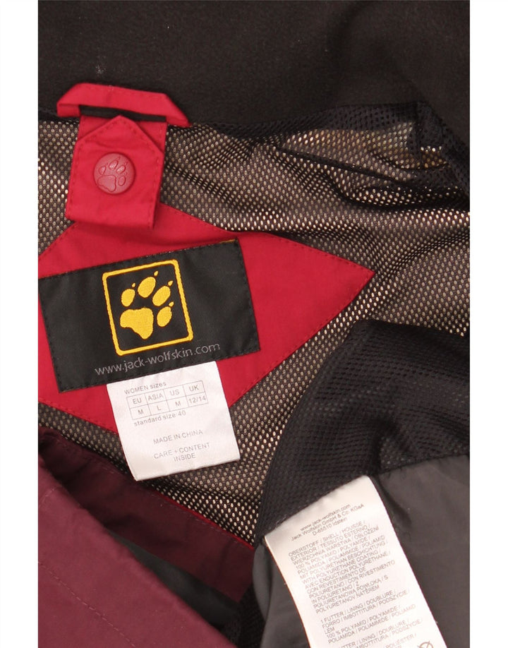 Giacca a vento da donna JACK WOLFSKIN UK 12/14 Colore rosso medio