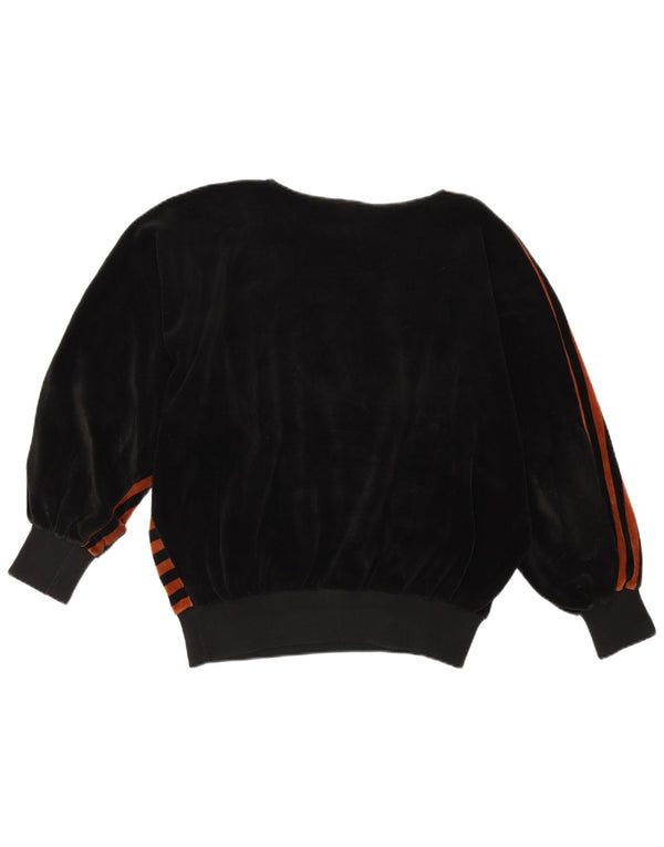 LA MAISON BLU Maglione da donna con scollo a barca UK 14 Marrone medio a righe