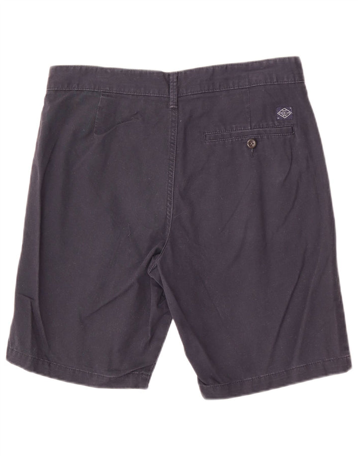 Pantaloncini chino da uomo Marks & Spencer W30 cotone blu navy medio