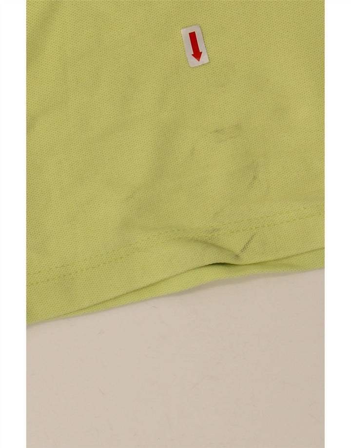 FILA Mens Polo Shirt XL Green Cotton