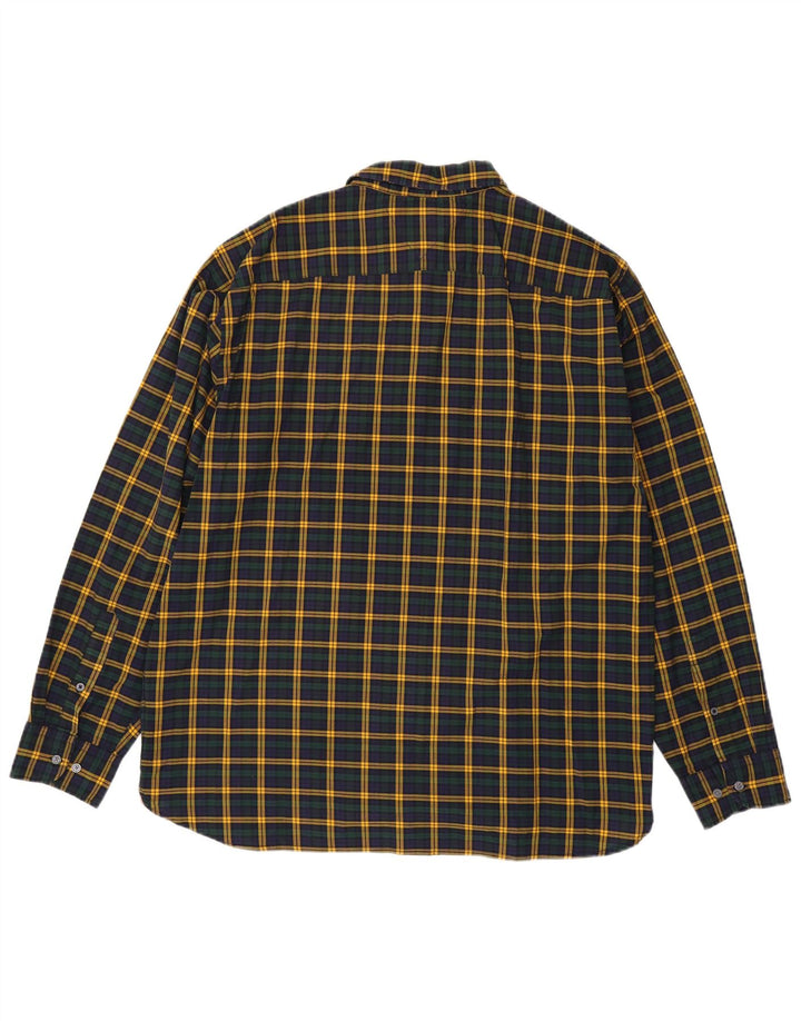 Camicia da uomo Regular Fit Tommy Hilfiger 2XL in cotone a quadri multicolore