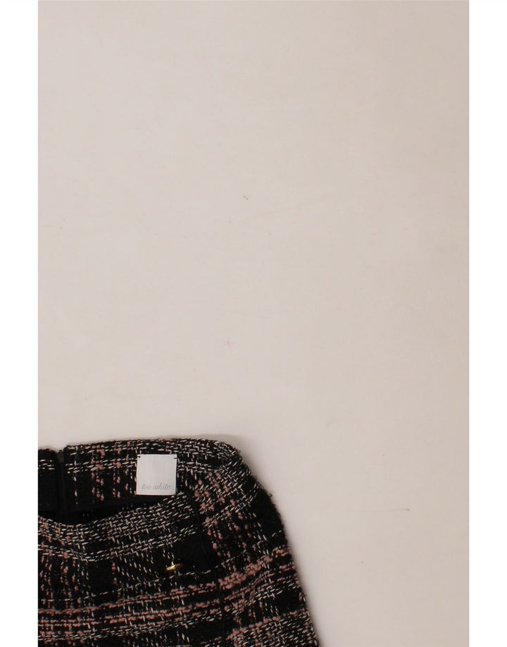 VINTAGE Womens Mini Skirt W30 Medium Black Check Vintage Vintage and Second-Hand Vintage from Messina Hembry 
