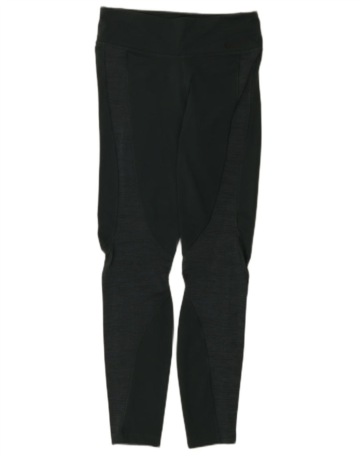 Leggings Dri Fit da donna NIKE UK 12 nylon verde medio