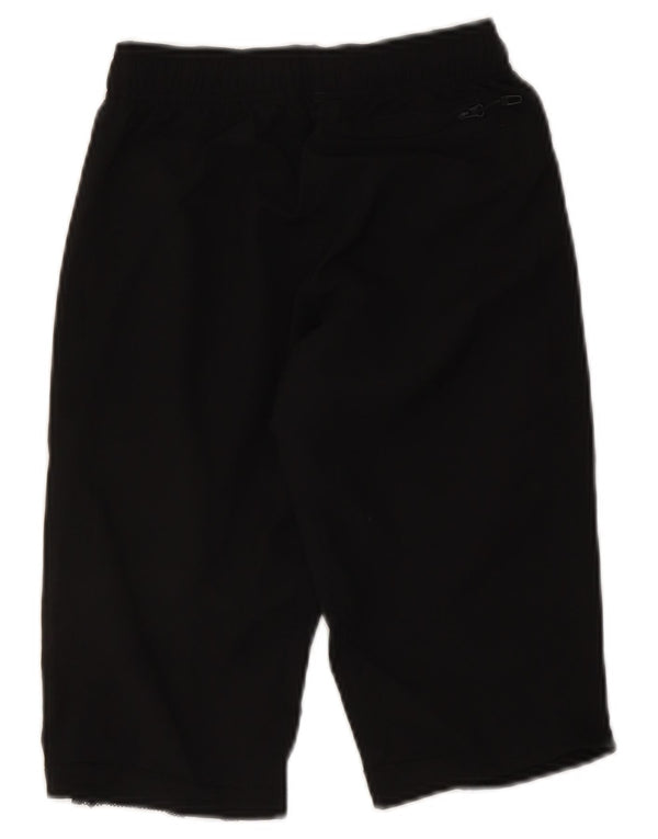 Pantaloncini sportivi Adidas Bermuda da ragazzo 9-10 anni in poliestere nero