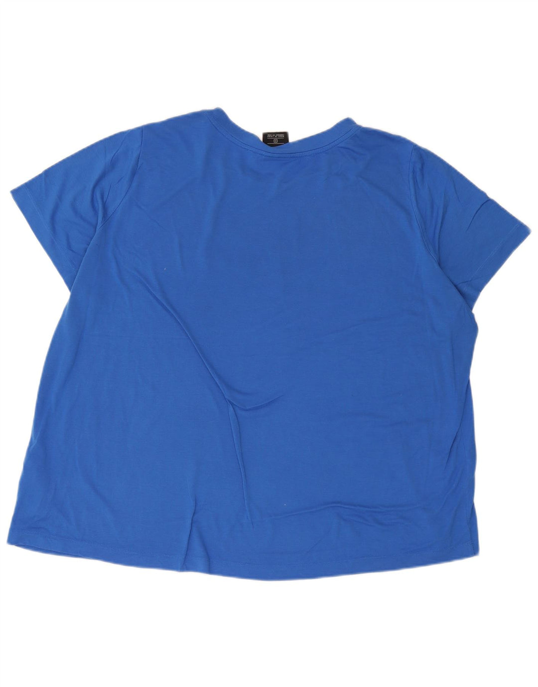T-shirt grafica da donna Nike Top UK 22 3XL poliestere blu