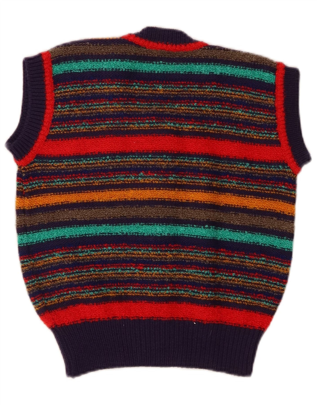 Maglione cardigan corto da donna Brian Scott EU 38 medio a righe multicolore