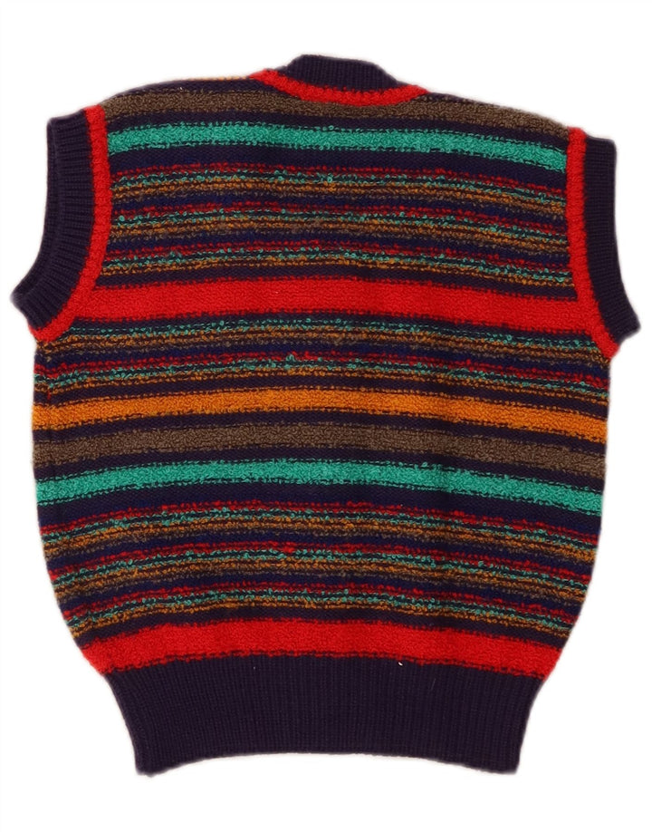 Maglione cardigan corto da donna Brian Scott EU 38 medio a righe multicolore