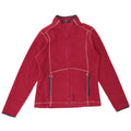 Giacca in pile da donna Weird Fish UK 10 piccola bordeaux in poliestere