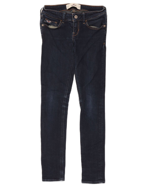 Hollister Womens Skinny Jeans US 0 XS W24 L29 Navy Blue Cotton