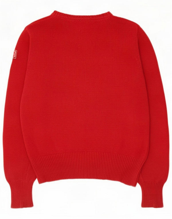 Murphy & Nye Maglione da donna con scollo a barca vestibilità regolare UK 14 Rosso medio