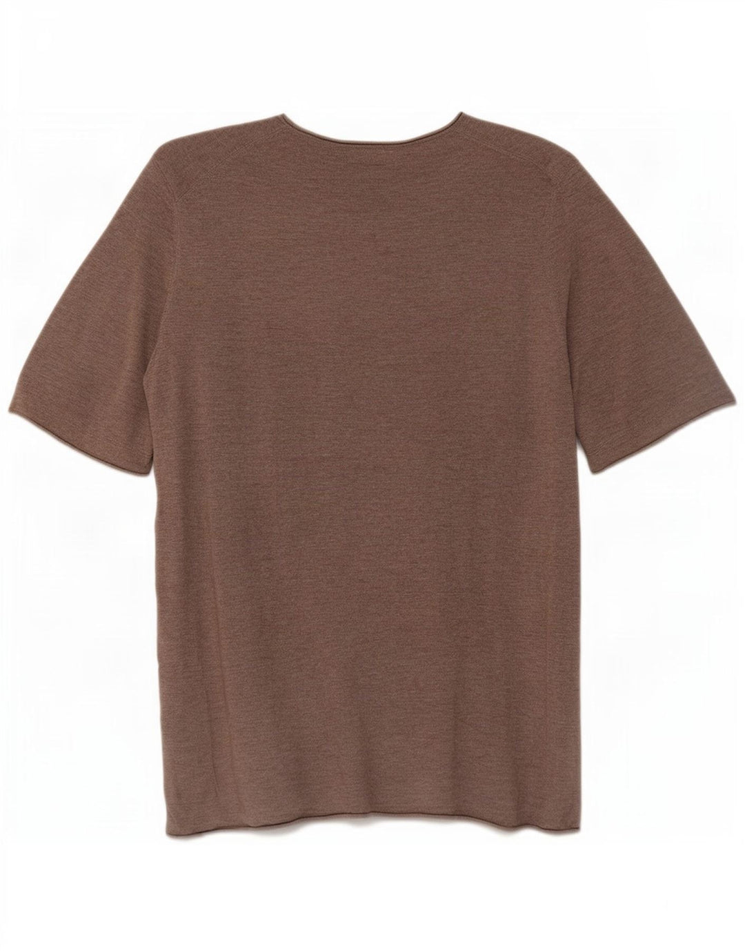 Maglione maglione girocollo da donna Massimo Dutti UK 10 piccolo marrone
