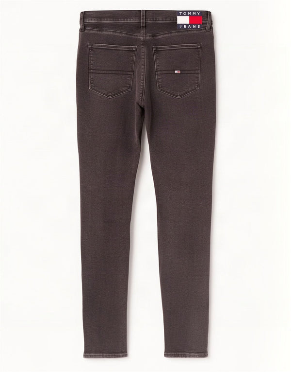Jeans super skinny Tommy Hilfiger da donna Sylvia a vita alta W31 L30 neri