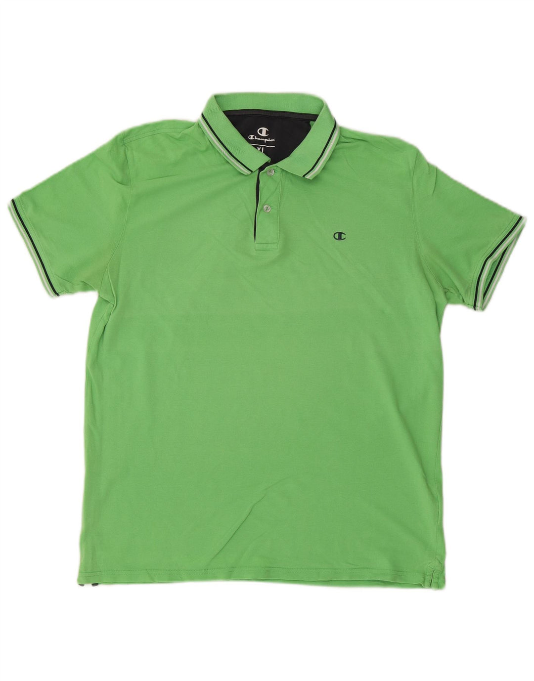 Polo da uomo Champion XL in cotone verde
