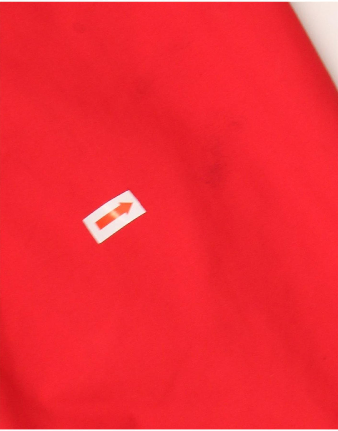 THE NORTH FACE Giacca antipioggia oversize con cappuccio Hyvent da donna UK 36 piccola rossa