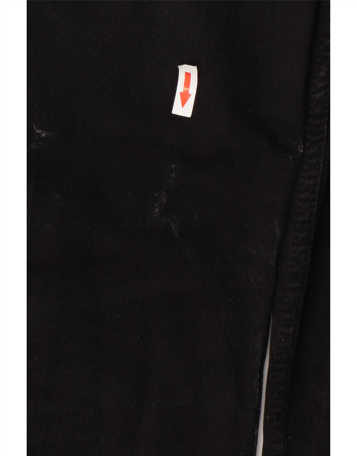 Levi's Uomo 502 Jeans affusolati W36 L32 Cotone Nero