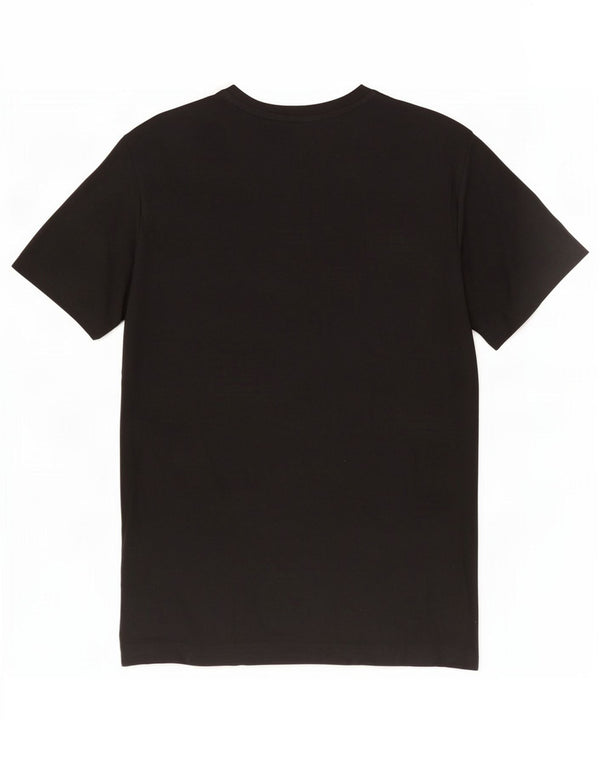 T-shirt grafica da uomo Hugo Boss Top piccola in cotone nero