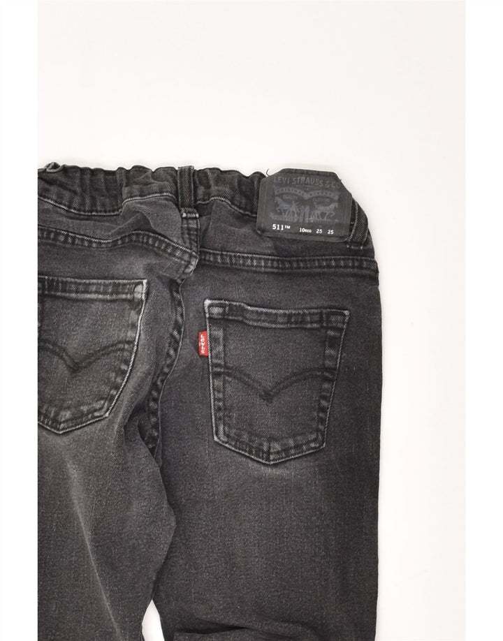 LEVI'S Boys Straight Jeans 9-10 Years W25 L25  Grey Cotton | Vintage Levi's | Thrift | Second-Hand Levi's | Used Clothing | Messina Hembry 