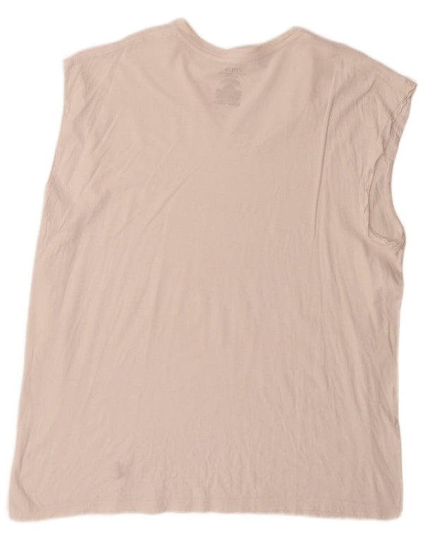 Polo Ralph Lauren Canottiera da uomo XL in cotone bianco