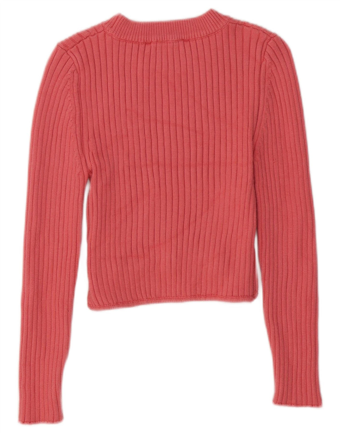 Top Zara da donna a maniche lunghe UK 14 Large rosa in viscosa