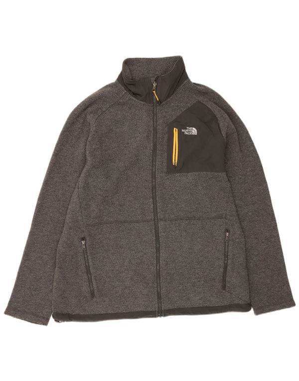 Maglione cardigan da uomo The North Face XL in lana grigia