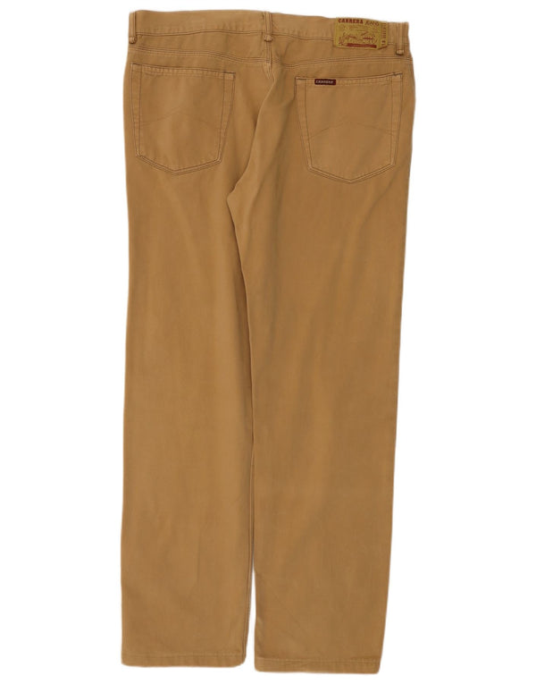 Pantaloni casual dritti da uomo Carrera IT 52 XL W36 L30 Cotone beige