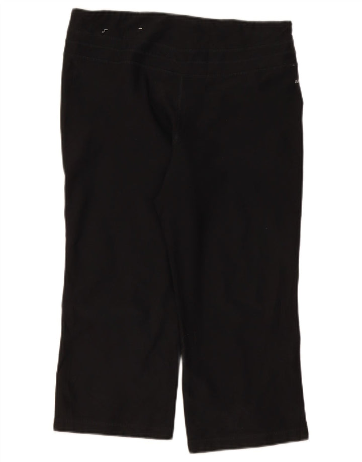 Leggings Nike Capri da donna medi W30 L19 poliestere nero sportivo