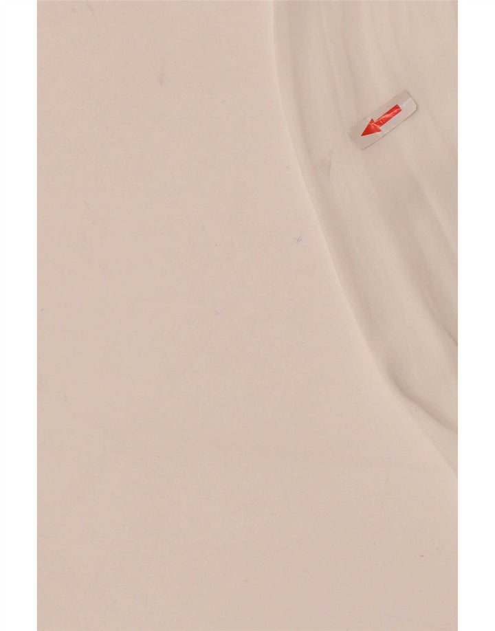 Camicia Zara da donna camicetta UK 12 viscosa bianca media