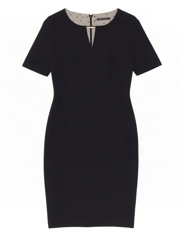 Abito tubino da donna Marks & Spencer UK 8 piccolo poliestere blu navy