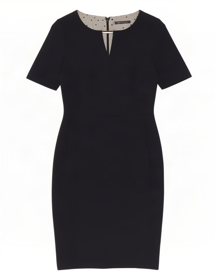 Abito tubino da donna Marks & Spencer UK 8 piccolo poliestere blu navy
