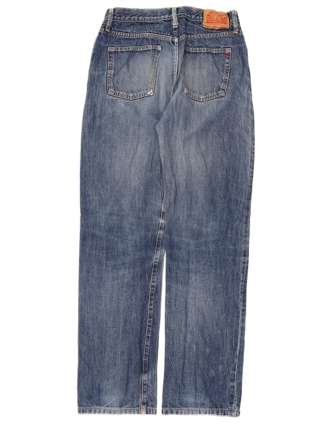 Jeans dritti da donna Replay W28 L32 cotone blu