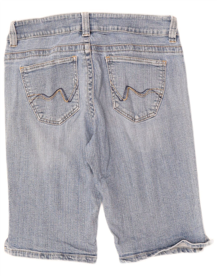 Pantaloncini di jeans da donna LEE US 11/12 Large W32 Cotone blu