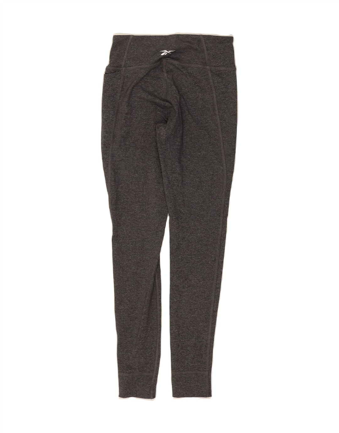 REEBOK Womens Leggings UK 6 XS Grey Nylon Vintage Reebok and Second-Hand Reebok from Messina Hembry 