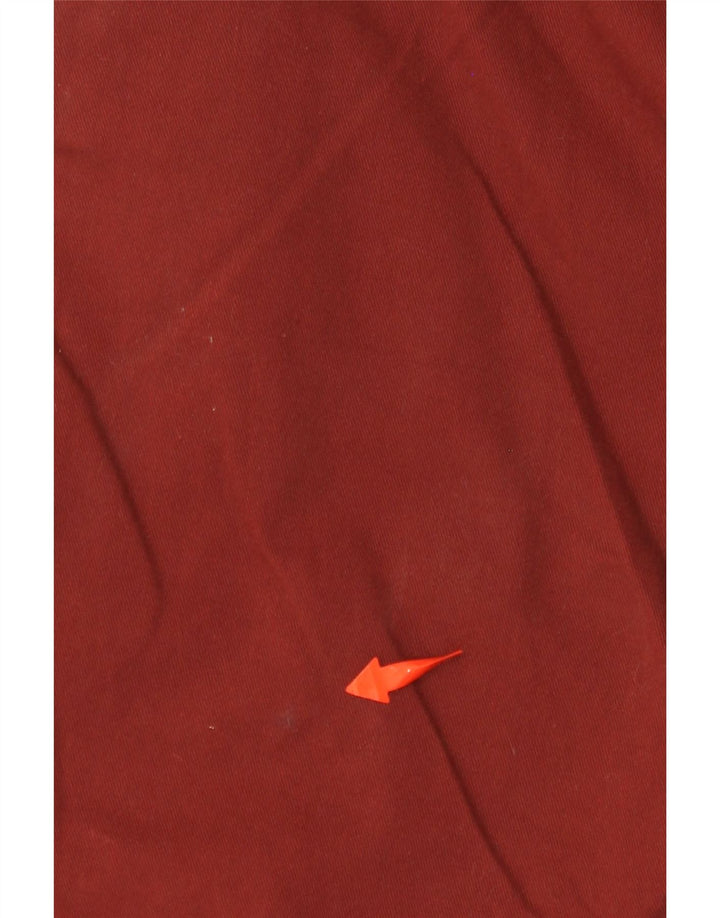 Pantaloncini chino da uomo VOLCOM W30 cotone bordeaux medio
