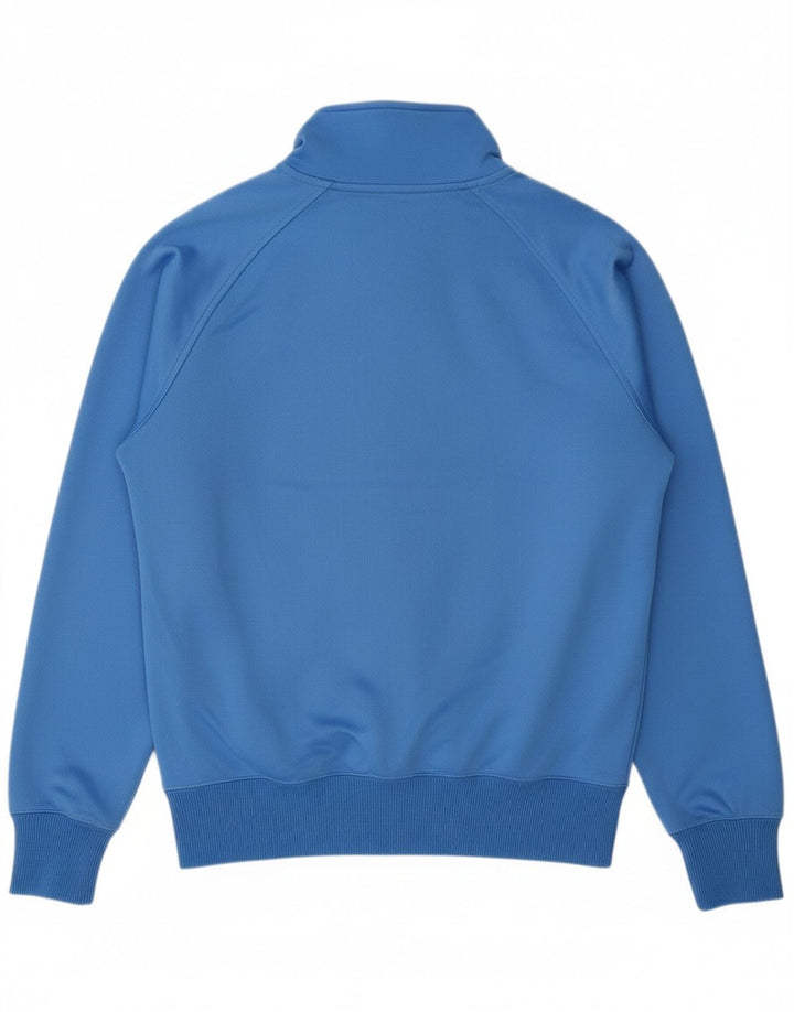 NIKE Mens Tracksuit Top Jacket Medium Blue Colourblock Polyester