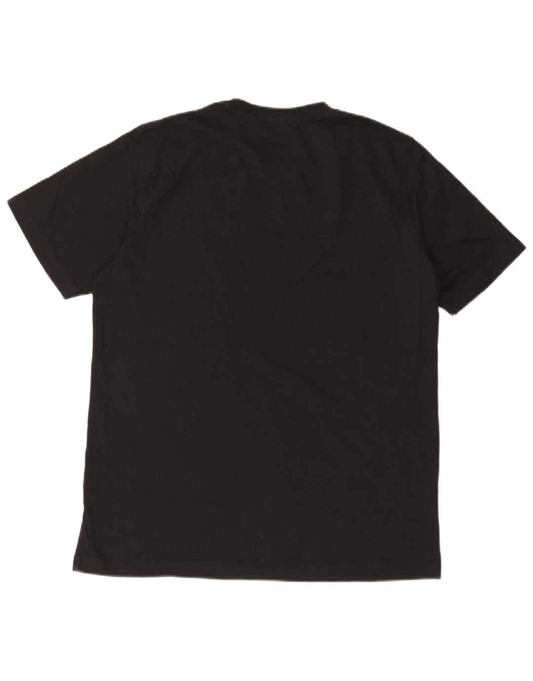T-shirt grafica da uomo Diesel Top grande in cotone nero