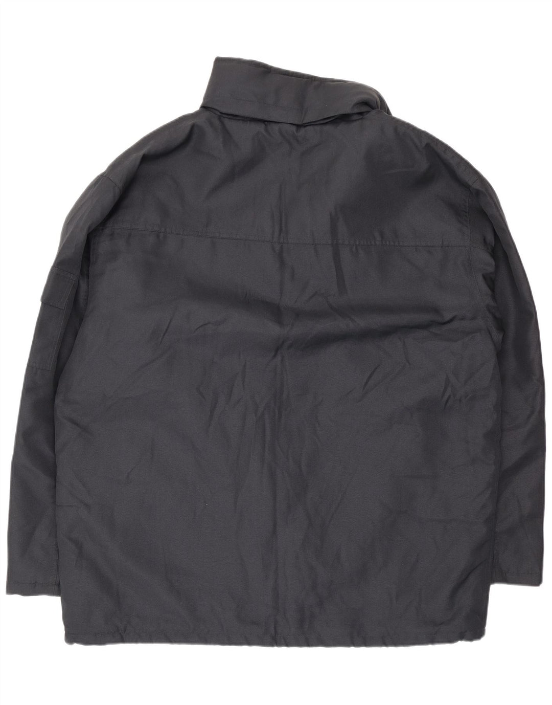 Giacca a vento vintage da uomo UK 42 XL poliestere blu navy