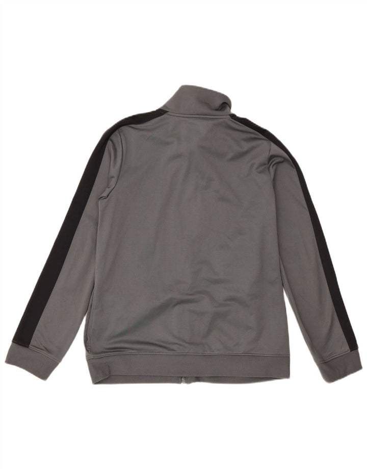 Giacca da tuta da ragazzo Under Armour 11-12 anni, grande, in poliestere grigio