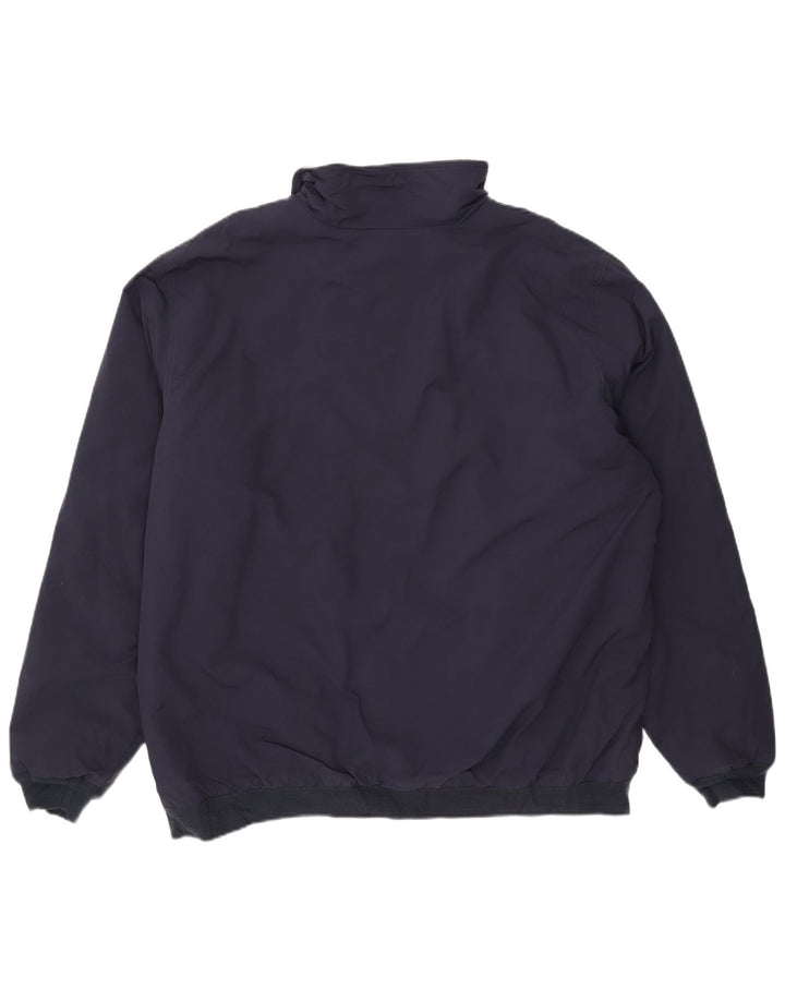 Giubbotto bomber alto da uomo L.L.Bean UK 44 2XL Nylon blu navy