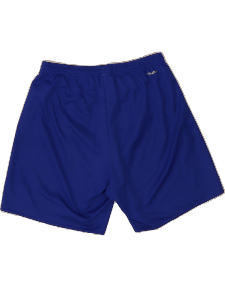 ADIDAS Mens Climalite Sport Shorts Medium Blue Polyester Vintage Adidas and Second-Hand Adidas from Messina Hembry 