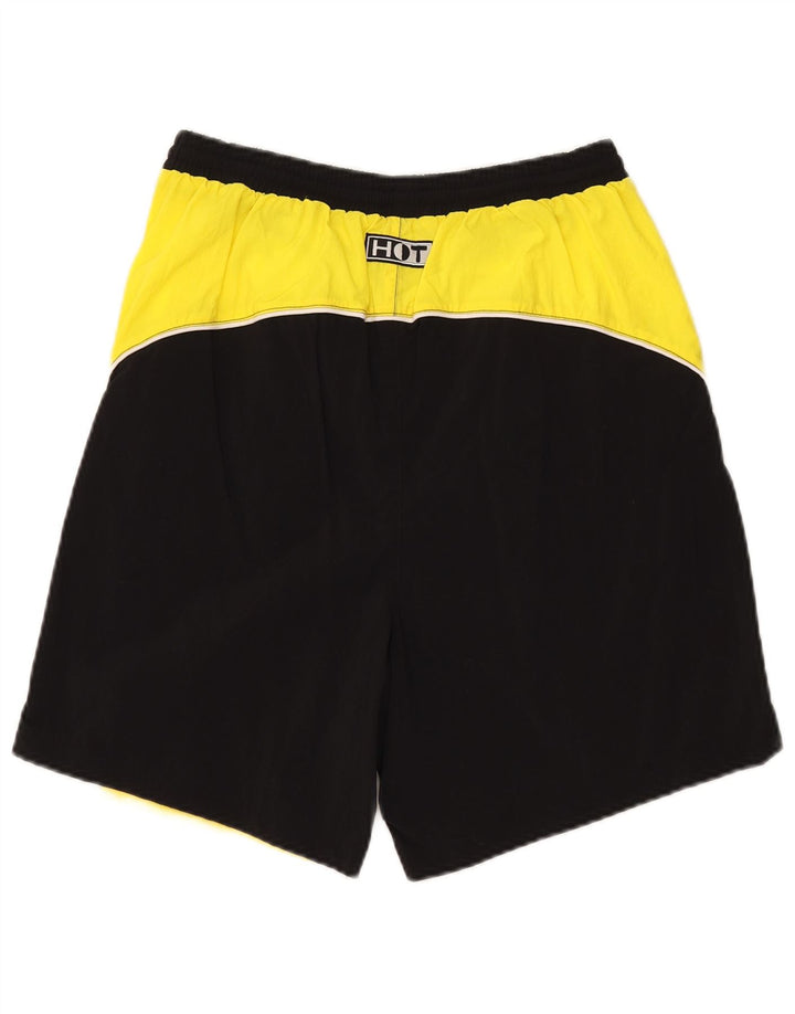 DIADORA Pantaloncini Mare Uomo Large Giallo Colourblock Poliammide