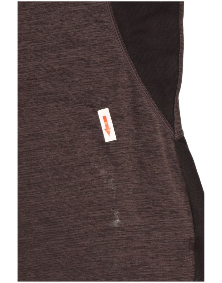 T-shirt da uomo Umbro Top 2XL Poliestere color block grigio
