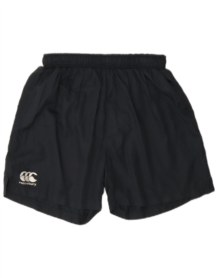 Pantaloncini sportivi da donna Canterbury UK 14 poliestere medio blu navy