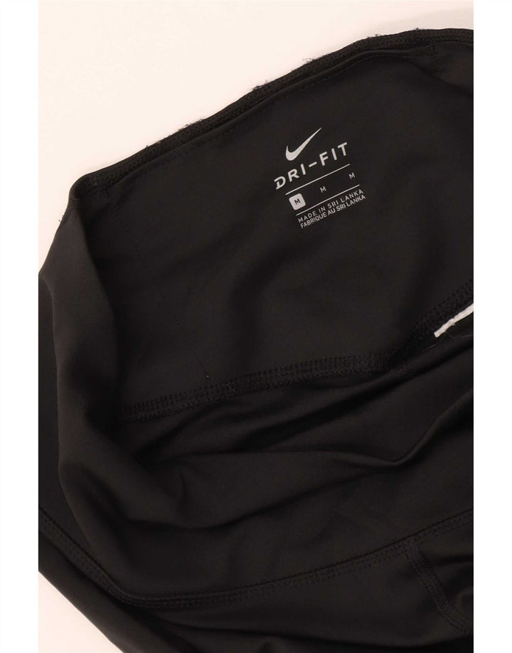 Pantaloni da tuta Nike Dri Fit da donna UK 12 medio neri
