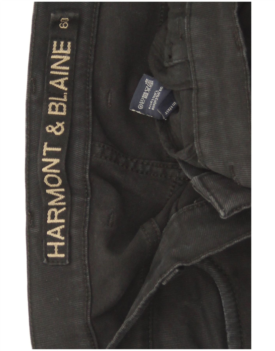 Jeans corti da uomo Harmont & Blaine W42 L27 cotone nero