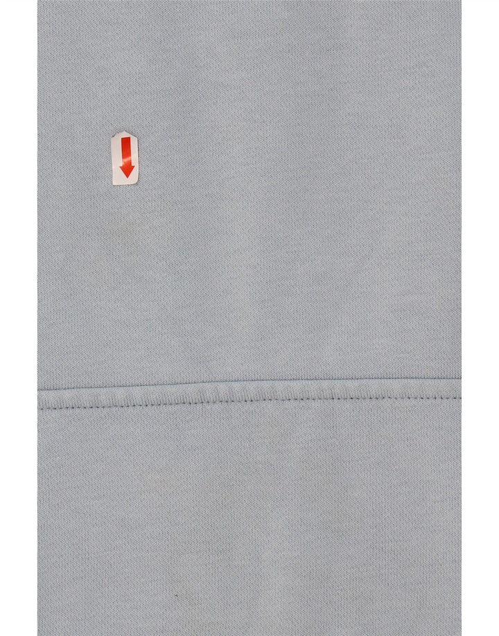 ADIDAS Mens Hoodie Jumper Small Blue Cotton Vintage Adidas and Second-Hand Adidas from Messina Hembry 